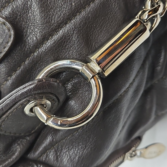 Brown leather Furla bag EUC - Picture 3 of 9